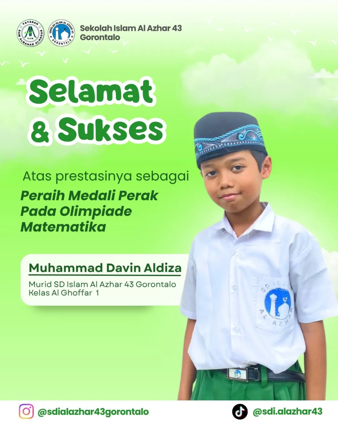 Peraih Medali Perak Pada Olimpiade Matematika